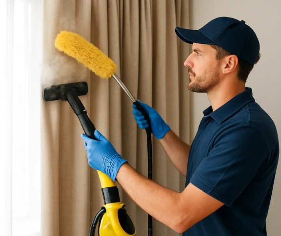 Trusted blind cleaning technician Matty Curtain Cleaning truganina-vic QLD