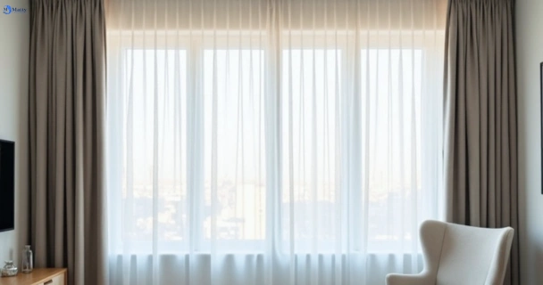 Restored vibrant drapes in truganina-vic QLD after Matty Curtain Cleaning